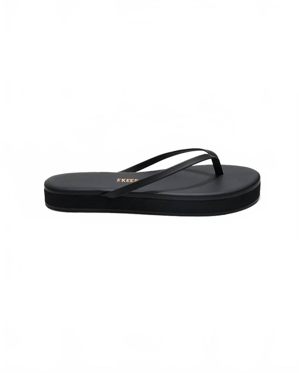 NEW TKEES women's lily platform sandal in sable